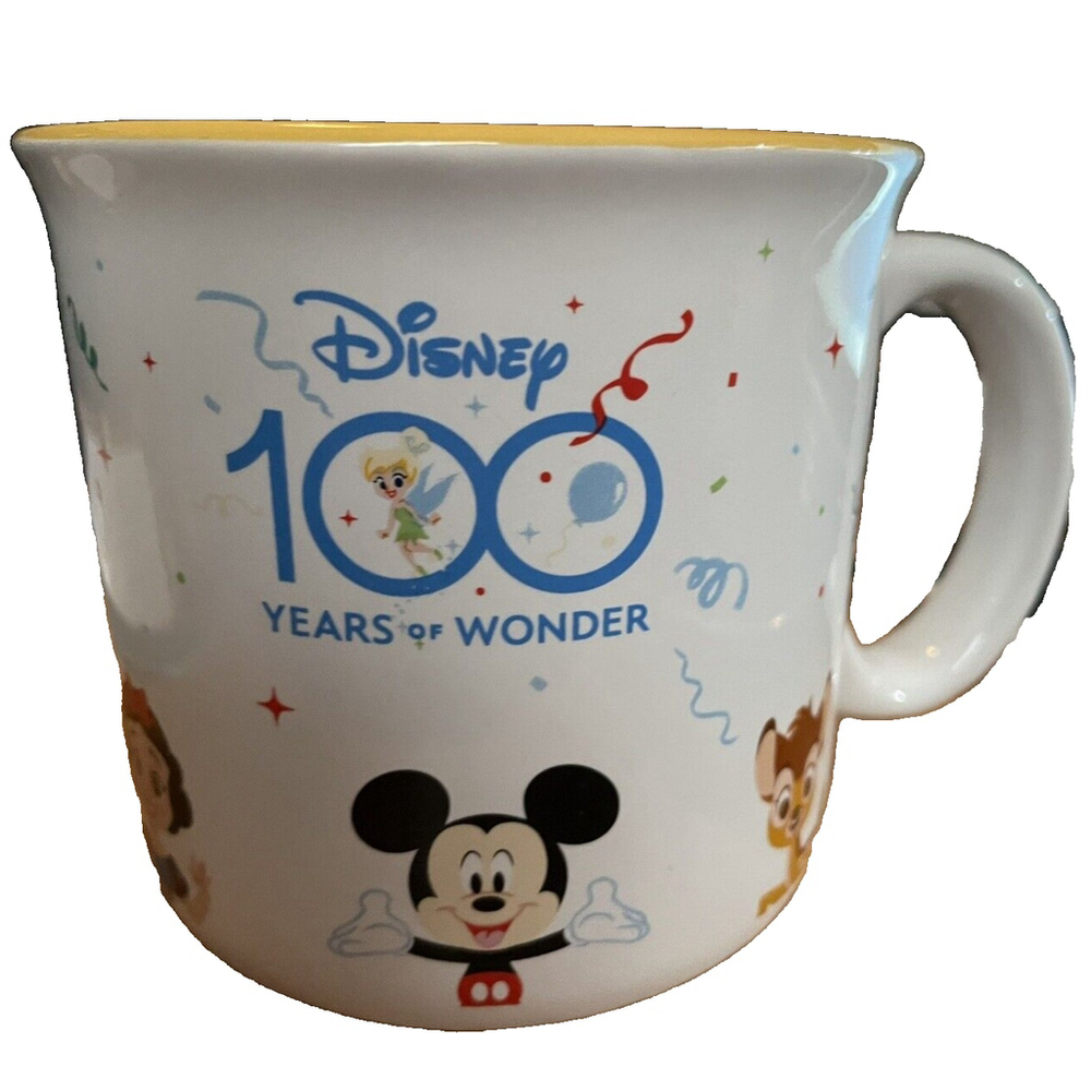 Disney 100 Years Of Wonder Coffee Tea Mug 100th Anniversary Cup